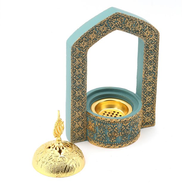 19x12 Cm Mihrap El Boyama Buhurdanlık Biblo