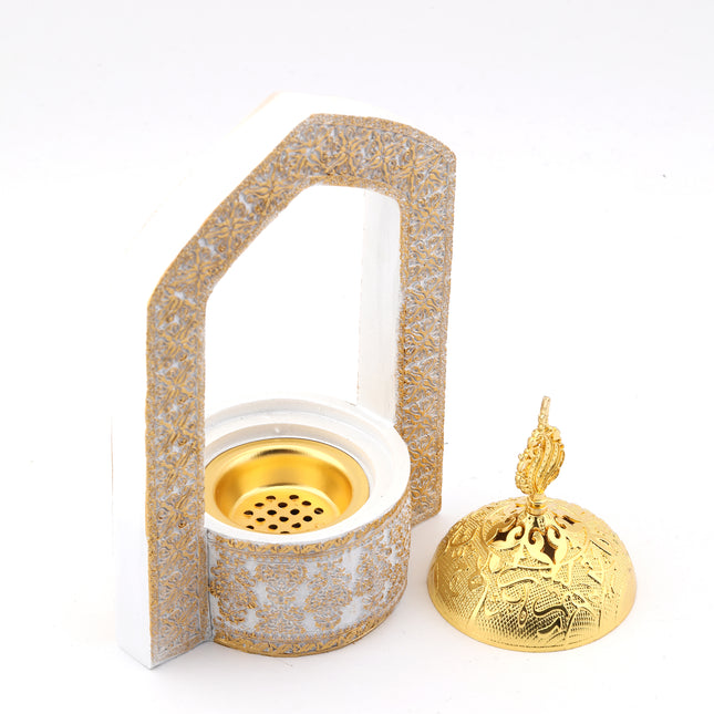 19x12 Cm Mihrap El Boyama Buhurdanlık Biblo