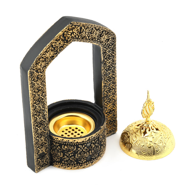 19x12 Cm Mihrap El Boyama Buhurdanlık Biblo