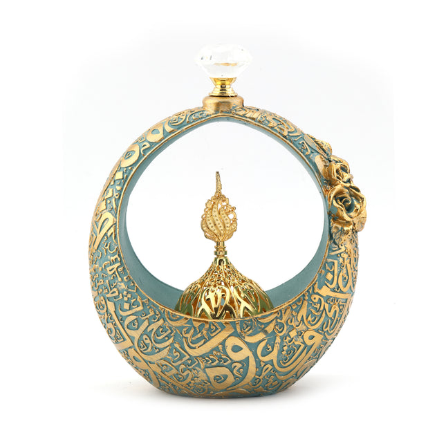 19x14 Cm Oval El Boyama Buhurdanlık Biblo