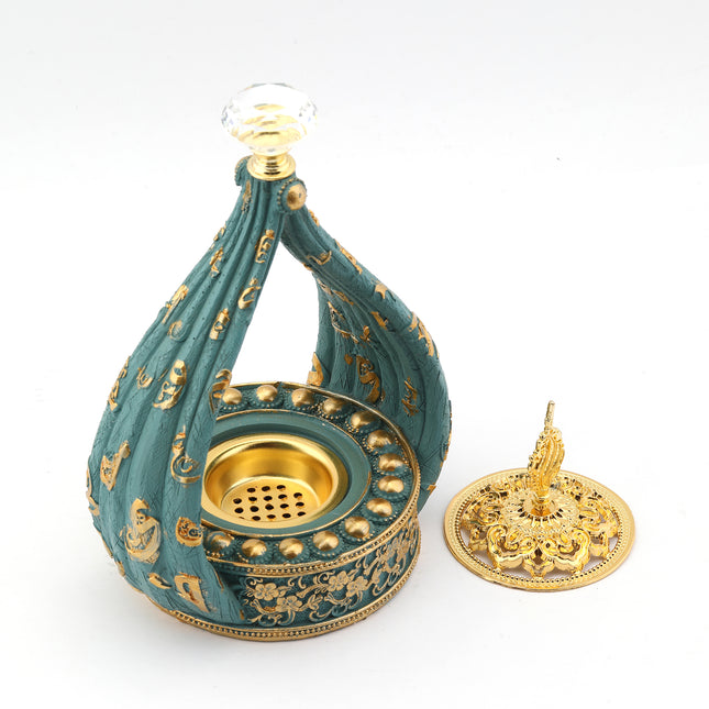 19x12 Cm Damla El Boyama Buhurdanlık Biblo