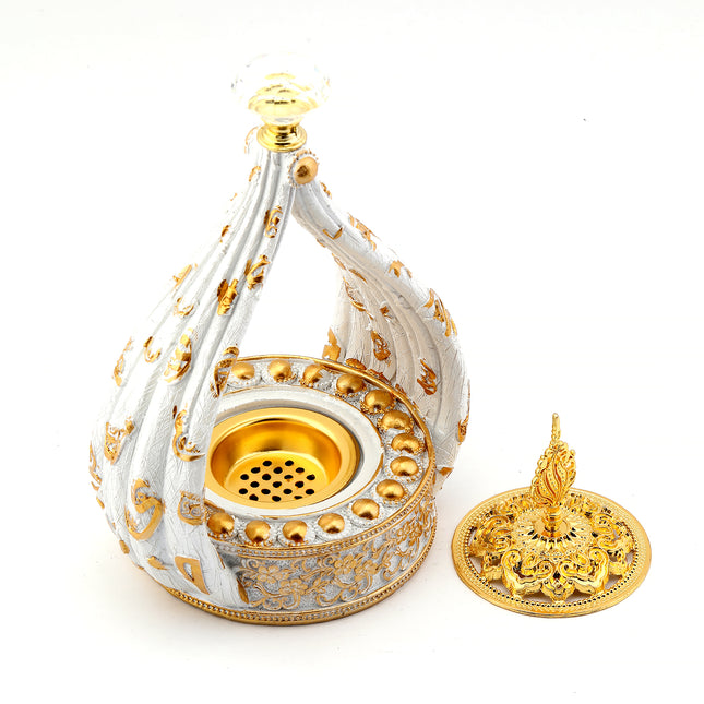 19x12 Cm Damla El Boyama Buhurdanlık Biblo