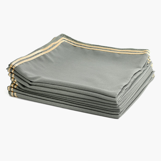 100x100 Cm Sarı Biyeli Eşarp (50 Adet)