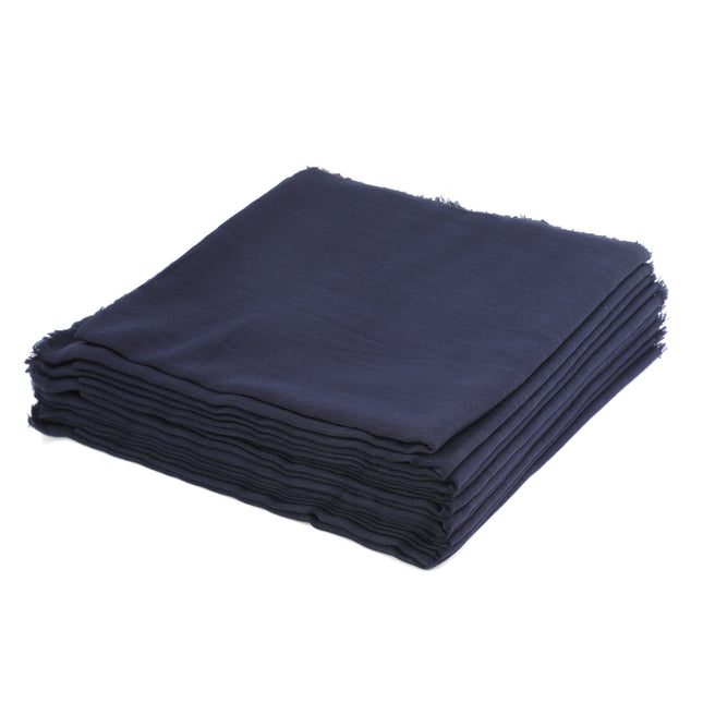 100x100 Cm Ekonomik Tek Flamlı Düz Eşarp (50 Adet)