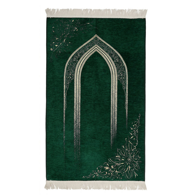 70x110 Cm Saçaklı Lalezar Şönil Seccade 560 Gr