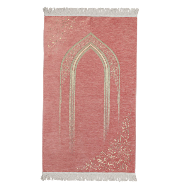 70x110 Cm Saçaklı Lalezar Şönil Seccade 560 Gr