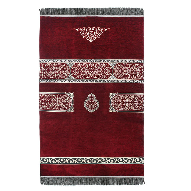 Kabe Örtüsü Desenli Normal Saçaklı Şönil Seccade 50'Li