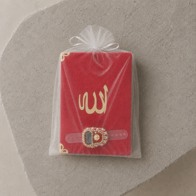 Hediyelik Yasin Zikirmatik Tül Kese Seti