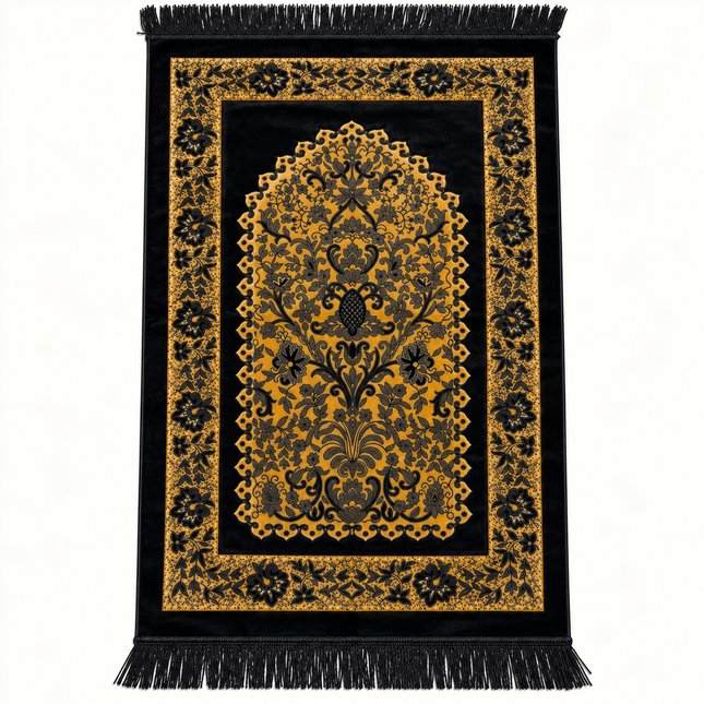 80x120 cm Lüks Akrilik Astarlı Seccade (1200 Gram)