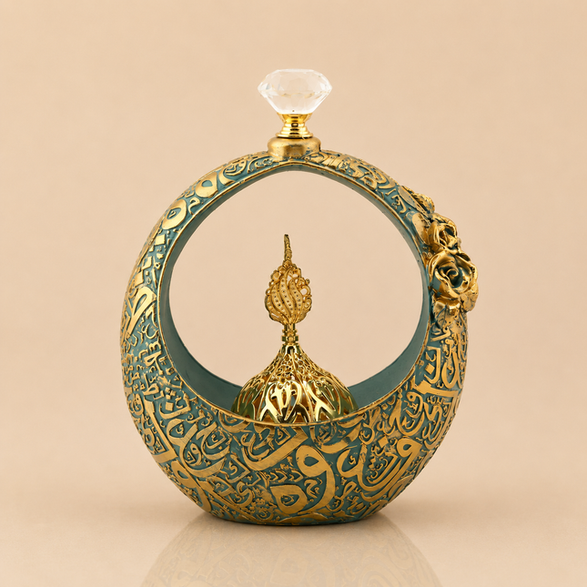 19x14 Cm Oval El Boyama Buhurdanlık Biblo