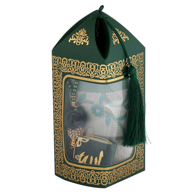 Bade Serisi Seccade Mini Kuran-ı Kerim Tesbih Seti