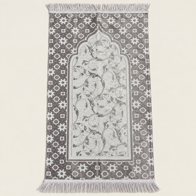 Elegante İnci Lüks Seccade (70x110 cm – 1100 gr)