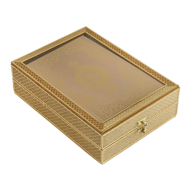 21x28x8 Cm Seccade Kuran-ı Kerim Tesbih Kutusu