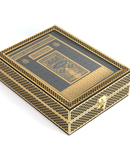 21x28x8 Cm Seccade Kuran-ı Kerim Tesbih Kutusu