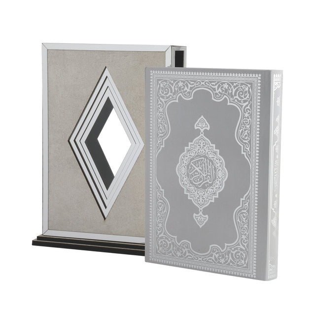 18x27 Cm Prizma Pleksili Dikey Kuran-ı Kerim Kutusu