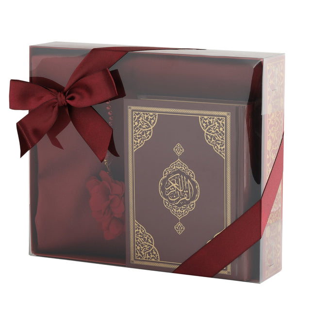 Hediyelik Seccade Kuran-ı Kerim Tesbih Seti