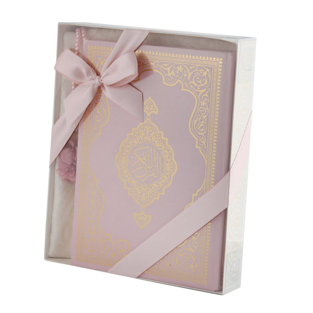 Hediyelik Seccade Kuran-ı Kerim Tesbih Seti