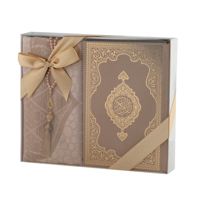 Hediyelik Seccade Kuran-ı Kerim Tesbih Seti