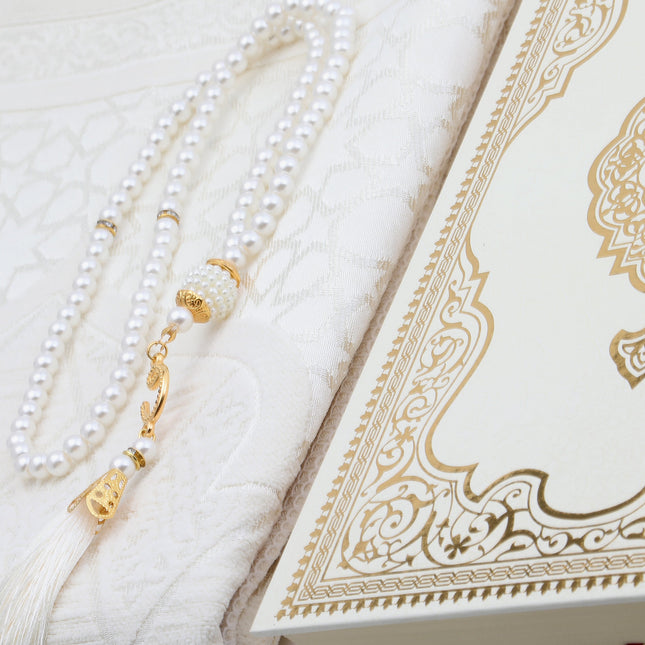 Hediyelik Seccade Kuran-ı Kerim Tesbih Seti