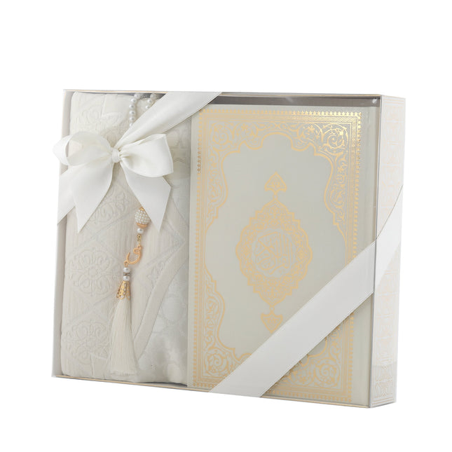 Hediyelik Seccade Kuran-ı Kerim Tesbih Seti