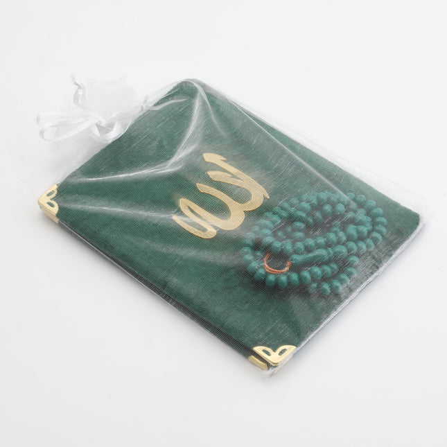 Hediyelik Yasin Tesbih Tül Kese Seti