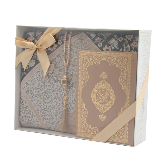 Hediyelik Seccade Kuran-ı Kerim Tesbih Seti