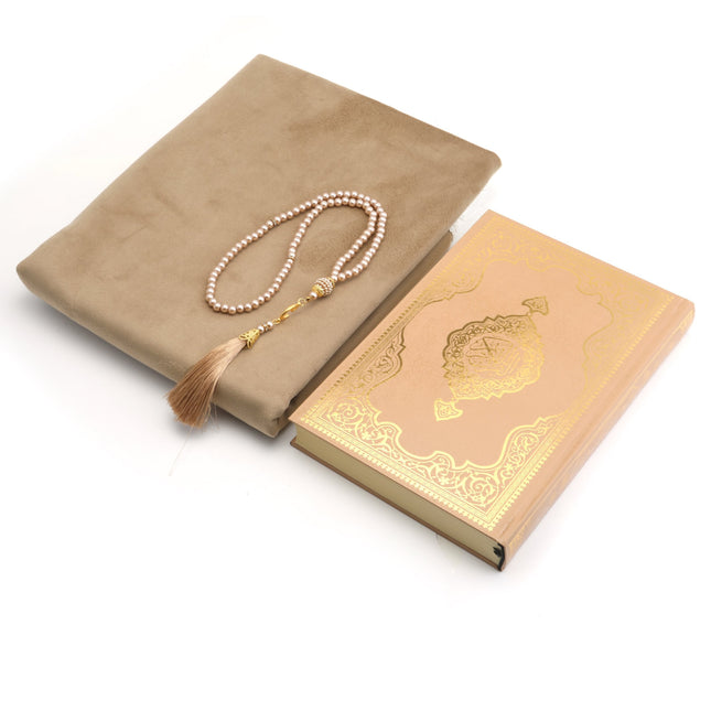 Hediyelik Seccade Kuran-ı Kerim Tesbih Seti