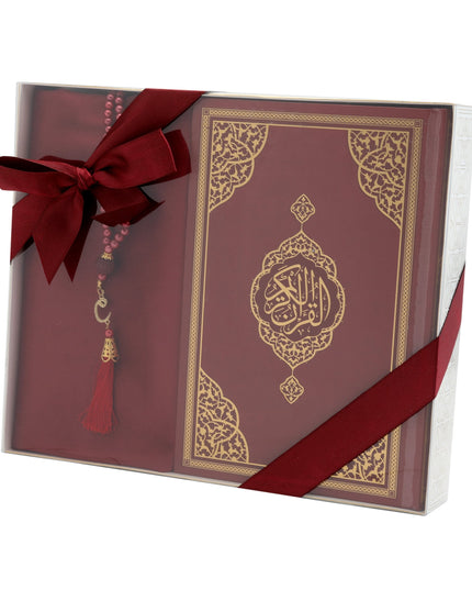 Hediyelik Seccade Kuran-ı Kerim Tesbih Seti