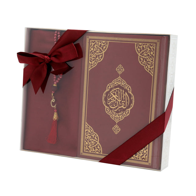 Hediyelik Seccade Kuran-ı Kerim Tesbih Seti