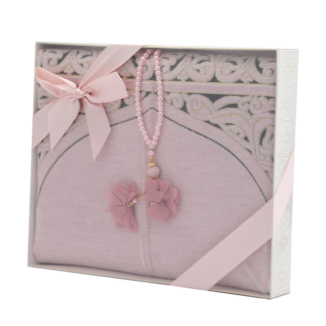 Hediyelik Seccade Tesbih Seti 24'Lü