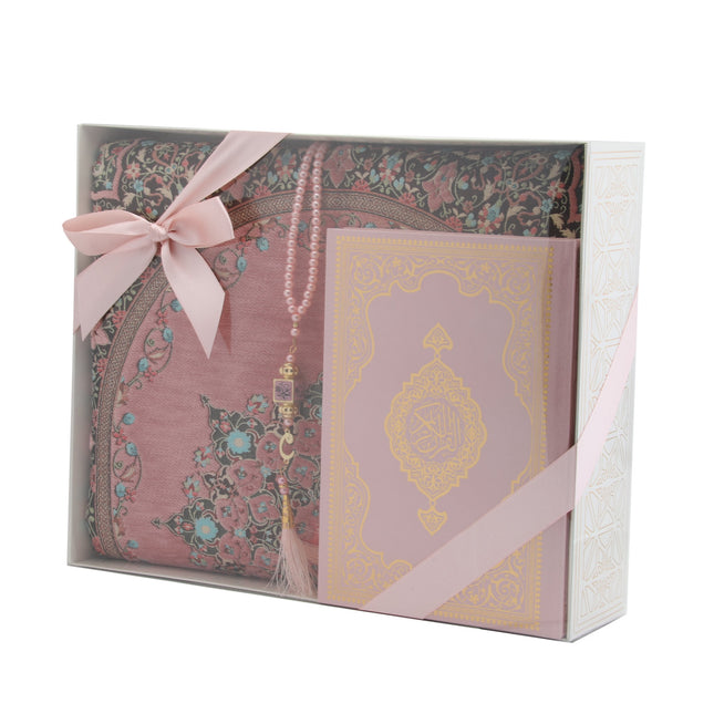 Hediyelik Seccade Kuran-ı Kerim Tesbih Seti