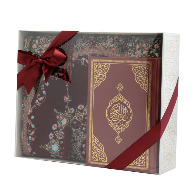 Hediyelik Seccade Kuran-ı Kerim Tesbih Seti