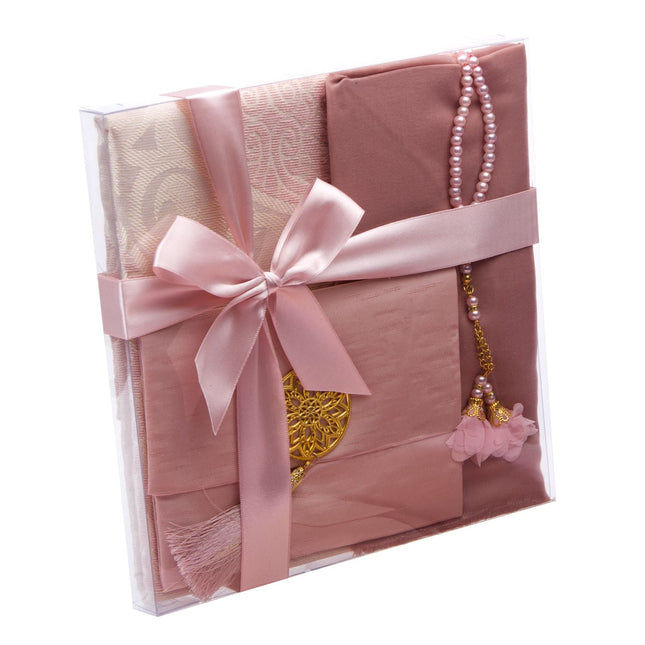 Rose Serisi Seccade Eşarp Seti 27 'Li