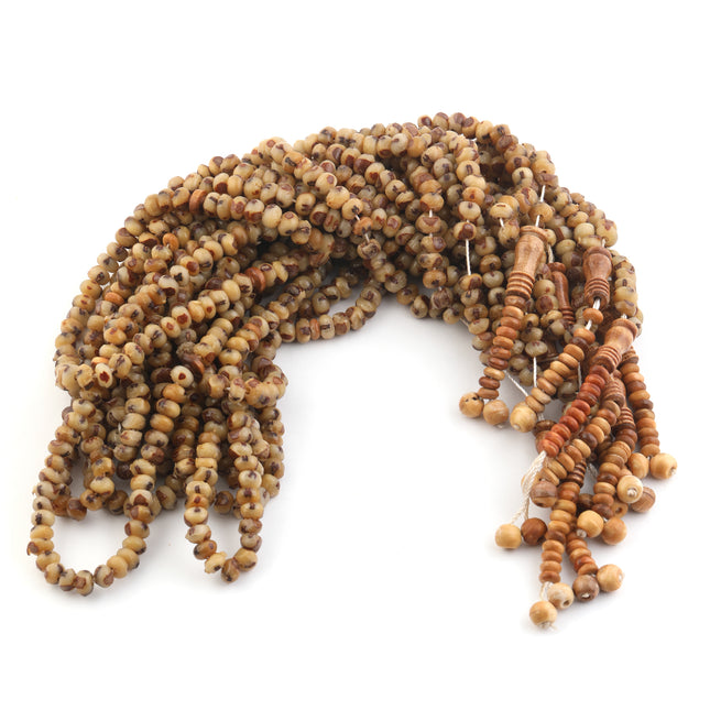 99'Luk 7 Mm Hurma Çekirdeği Tesbih (10 Adet)
