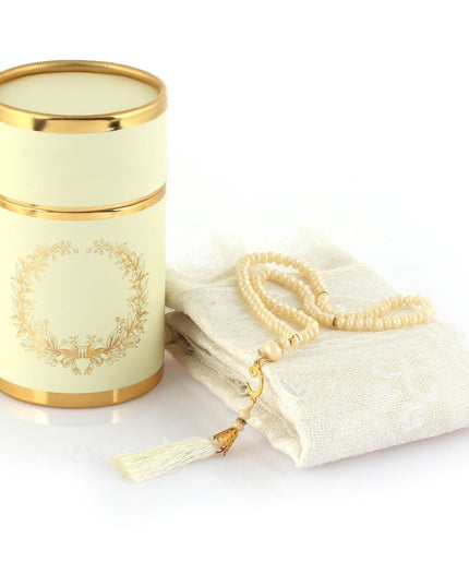 Hediyelik Tafta Seccade Tesbih Seti 36'Lı