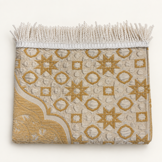 Elegante İnci Lüks Seccade (70x110 cm – 1100 gr)