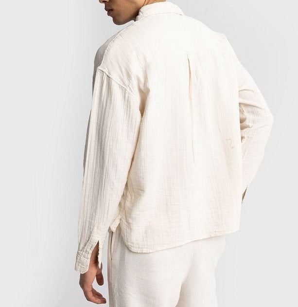 Uzun Kollu Müslin Gömlek