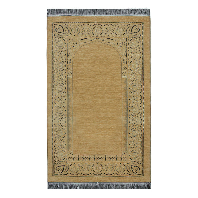 Desenli Mihraplı Şönil Seccade 50'Li