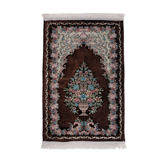 Lüks Astarlı Vazolu Seccade 10'Lu