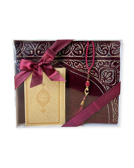 Afra Serisi Seccade Kuran-ı Kerim Tesbih Seti