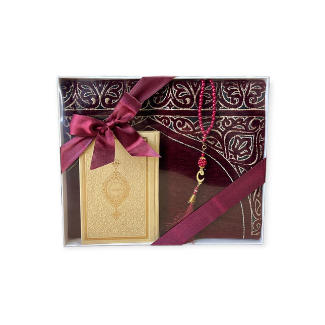 Afra Serisi Seccade Kuran-ı Kerim Tesbih Seti