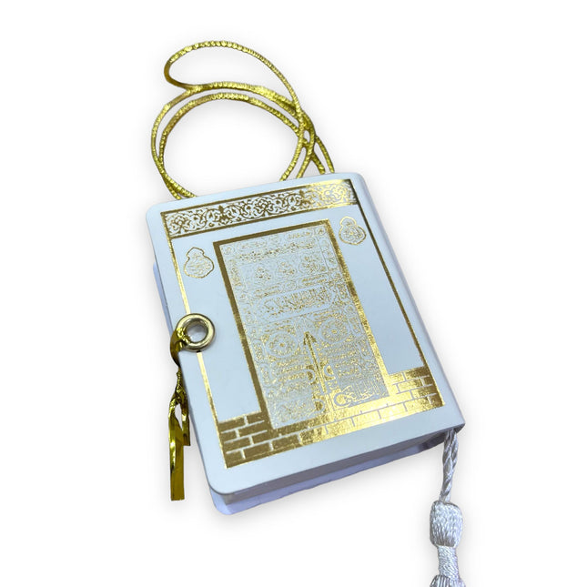 Ofset Yaldızlı Tam Mini Kabe Kuran-ı Kerim Oto Süs 10'lu