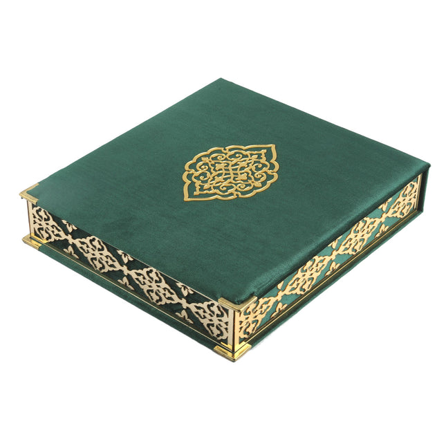 26x29 Cm Osmanlı Serisi Kuran-ı Kerim Tesbih Kutusu