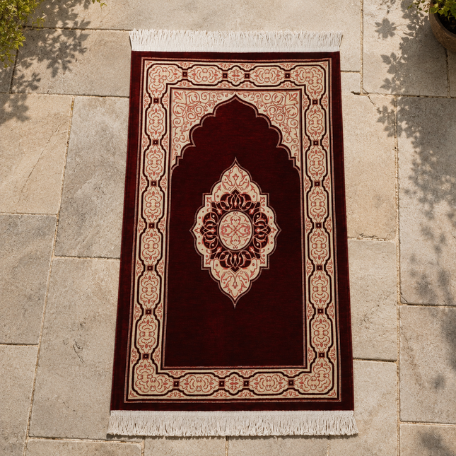 70x110 Cm Astarlı Firuze Seccade 1080 Gr