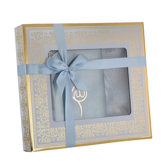 Hediyelik Lüks Kadife Seccade Kuran-ı Kerim Seti 6'Lı