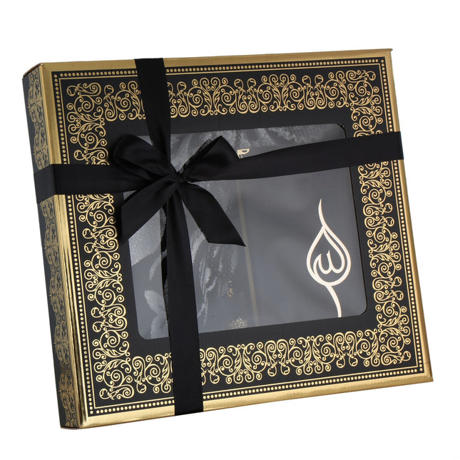 Hediyelik Lüks Kadife Seccade Kuran-ı Kerim Seti 6'Lı