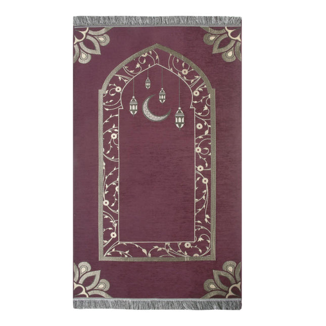 Ramazan Model Lüks Saçaklı Şönil Seccade