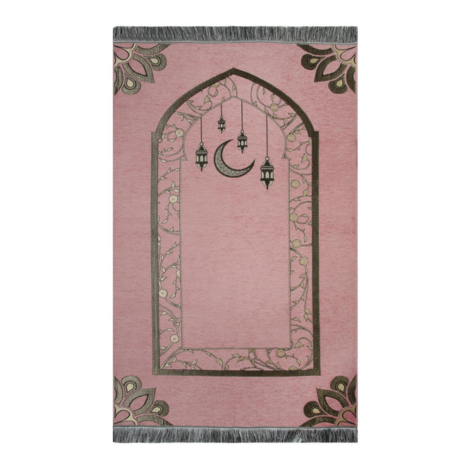 Ramazan Model Lüks Saçaklı Şönil Seccade