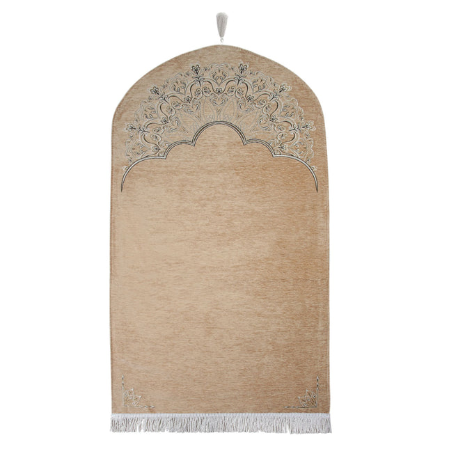 Biyeli Düz Astarlı Lüks Şönil Seccade