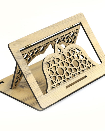 34x21 Cm Ahşap Masaüstü Fonksiyonel Rahle